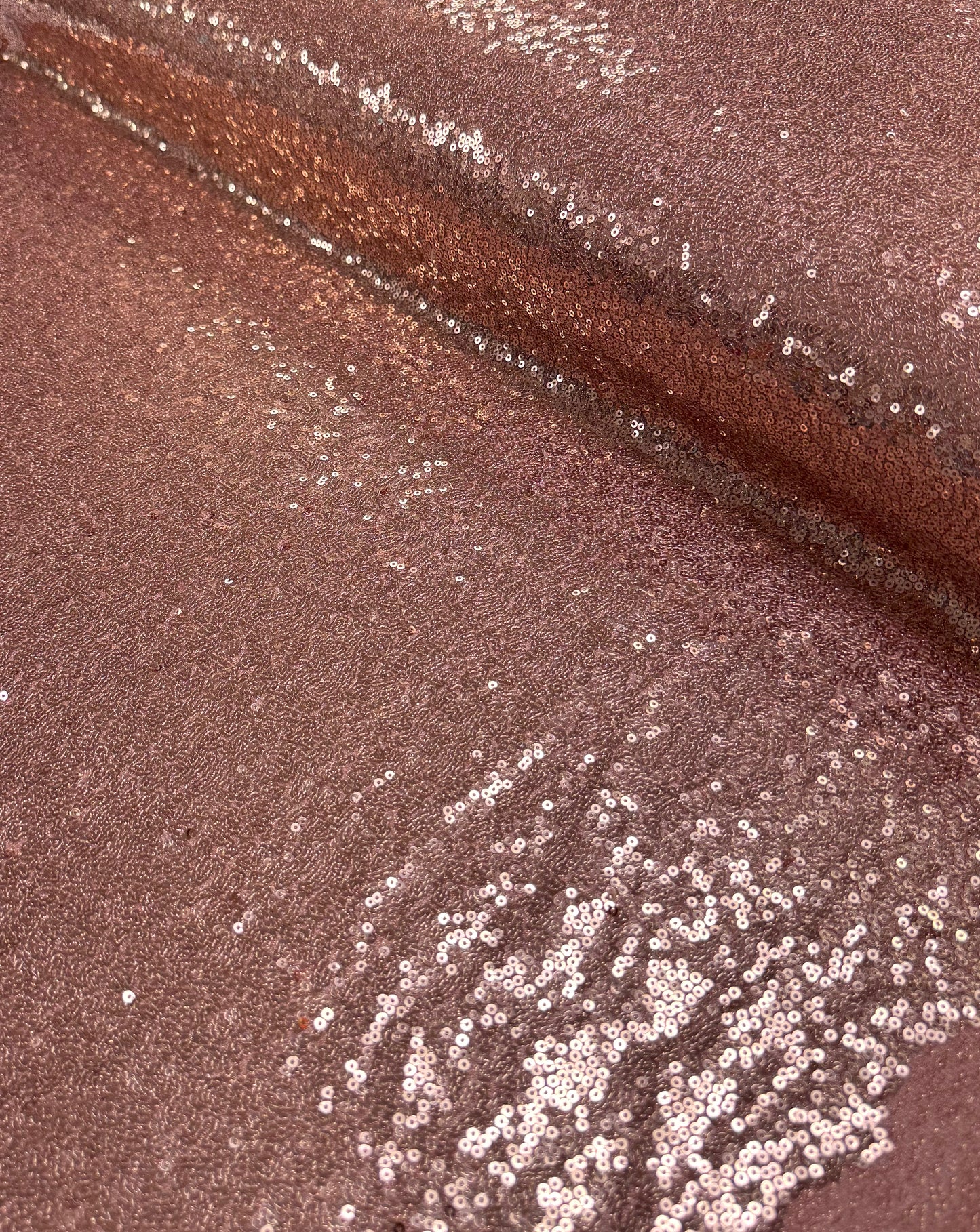 Sewed Sequins - Copper